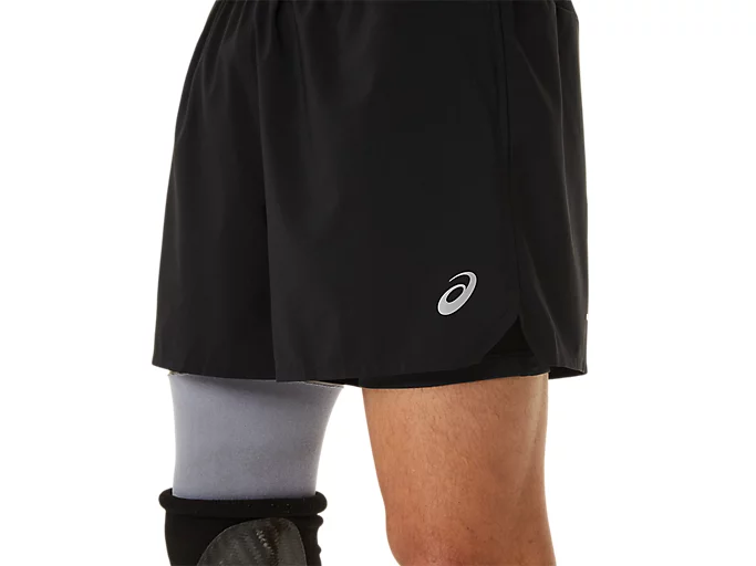 Asics Road 2 in 1 5 inch Short Mens - Image 3