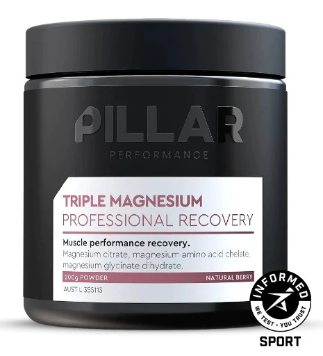Pillar Triple Magnesium Professional Recovery Powder