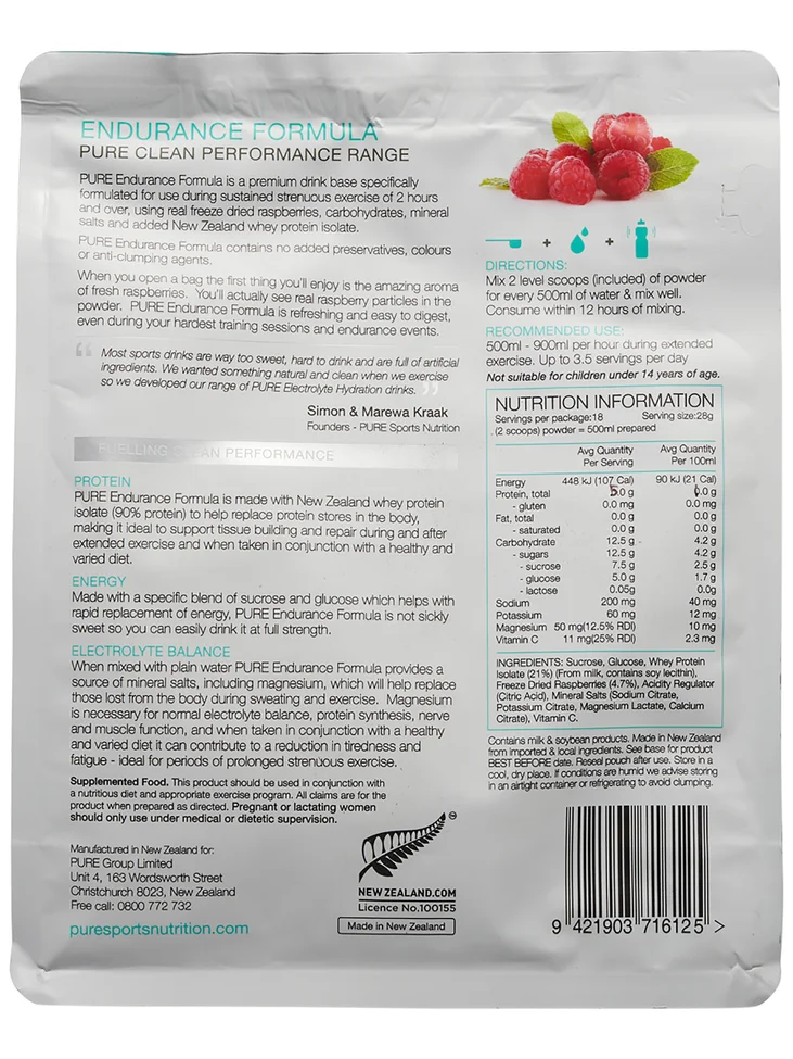 Pure Nutrition Electrolye Endurance Formula Hydration - Image 4